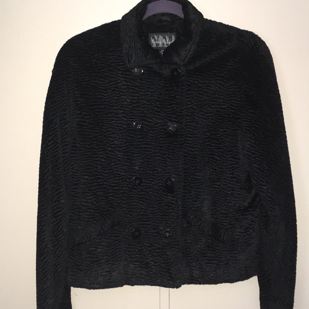 Vintage Y2k Nicole Miller Short Coat